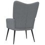 Relaxsessel mit Fußstütze aus hellgrauem Stoff von vidaXL, Sessel - Ref: Foro24-327952, Preis: 114,05 €, Rabatt: %