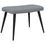 Relaxsessel mit Fußstütze aus hellgrauem Stoff von vidaXL, Sessel - Ref: Foro24-327952, Preis: 114,05 €, Rabatt: %