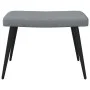 Relaxation chair with footrest light gray fabric by vidaXL, Armchairs - Ref: Foro24-327952, Price: 112,24 €, Discount: %