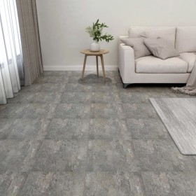 Selbstklebende Bodendielen 55 Stück PVC 5,11 m² grau von vidaXL, Böden und Teppiche - Ref: Foro24-324645, Preis: 75,46 €, Rab...
