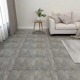 Self-adhesive floor planks 55 pieces PVC 5.11 m² gray by vidaXL, Floors and carpets - Ref: Foro24-324645, Price: 73,91 €, Dis...