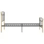 Schwarzer Metallbettrahmen 90x200 cm von vidaXL, Betten und Lattenroste - Ref: Foro24-324883, Preis: 89,67 €, Rabatt: %