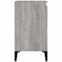 Armario de lavabo madera contrachapada gris Sonoma 58x33x60 cm en Tocadores de baño | Comprar online en Foro24