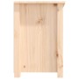 Mueble de TV de madera maciza de pino 114x35x52 cm