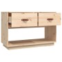 Mueble de TV de madera maciza de pino 90x40x60 cm