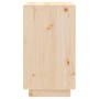Botellero de madera maciza de pino 55,5x34x61 cm
