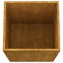 Jardinera de acero corten 42x38x75 cm en Maceteros y jardineras | Comprar online en Foro24