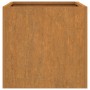 Jardinera de acero corten 62x40x39 cm en Maceteros y jardineras | Comprar online en Foro24