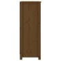 Estantería madera maciza de pino marrón miel 80x35x97 cm en Librerías y estanterías | Comprar online en Foro24