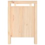 Banco de recibidor madera maciza de pino 110x40x60 cm
