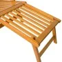 Gartenstühle mit Fußstützen, 2 Stück Massivholz aus Akazie von vidaXL, Liegen - Ref: Foro24-3120438, Preis: 225,14 €, Rabatt: %