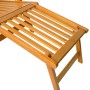 Gartenstühle mit Fußstützen, 2 Stück Massivholz aus Akazie von vidaXL, Liegen - Ref: Foro24-3120438, Preis: 231,56 €, Rabatt: %