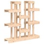 Soporte para plantas madera maciza de pino 104,5x25x109,5 cm