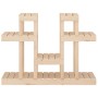 Soporte para plantas madera maciza de pino 104,5x25x77,5 cm