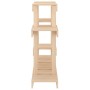 Soporte para plantas madera maciza de pino 104,5x25x77,5 cm