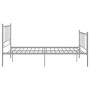 Estructura de cama de metal gris 120x200 cm de vidaXL, Camas y somieres - Ref: Foro24-324954, Precio: 93,84 €, Descuento: %