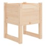 Jardinera de madera maciza de pino 40x40x52,5 cm en Maceteros y jardineras | Comprar online en Foro24