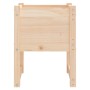 Jardinera de madera maciza de pino 40x40x52,5 cm en Maceteros y jardineras | Comprar online en Foro24