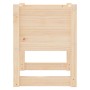 Jardinera de madera maciza de pino 40x40x52,5 cm en Maceteros y jardineras | Comprar online en Foro24