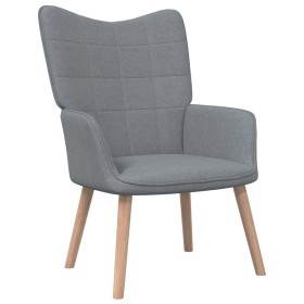 Light gray fabric relaxation armchair by vidaXL, Armchairs - Ref: Foro24-327919, Price: 118,88 €, Discount: %
