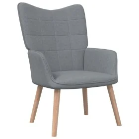Sillón de relax de tela gris claro de vidaXL, Sillones - Ref: Foro24-327919, Precio: 116,81 €, Descuento: %