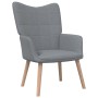 Sillón de relax de tela gris claro de vidaXL, Sillones - Ref: Foro24-327919, Precio: 118,79 €, Descuento: %