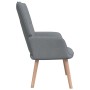 Sillón de relax de tela gris claro de vidaXL, Sillones - Ref: Foro24-327919, Precio: 118,79 €, Descuento: %