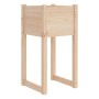 Jardinera de madera maciza de pino 40x40x81 cm en Maceteros y jardineras | Comprar online en Foro24