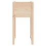 Jardinera de madera maciza de pino 40x40x81 cm en Maceteros y jardineras | Comprar online en Foro24