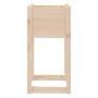 Jardinera de madera maciza de pino 40x40x81 cm en Maceteros y jardineras | Comprar online en Foro24