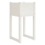Jardinera madera maciza de pino blanco 40x40x81 cm en Maceteros y jardineras | Comprar online en Foro24