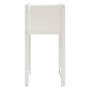 Jardinera madera maciza de pino blanco 40x40x81 cm en Maceteros y jardineras | Comprar online en Foro24
