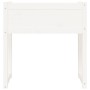 Jardinera madera maciza de pino blanco 78x40x81 cm