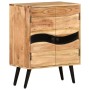 Solid acacia wood sideboard 57x34x75 cm by vidaXL, Sideboards - Ref: Foro24-322677, Price: 181,35 €, Discount: %