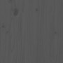 Compostador de madera maciza de pino gris 100x100x102 cm