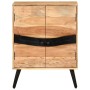 Solid acacia wood sideboard 57x34x75 cm by vidaXL, Sideboards - Ref: Foro24-322677, Price: 181,35 €, Discount: %