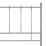 Graues Metallbettgestell 200x200 cm von vidaXL, Betten und Lattenroste - Ref: Foro24-324966, Preis: 94,46 €, Rabatt: %