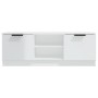 Hochglanzweißer TV-Schrank aus Sperrholz, 102 x 35 x 36,5 cm von vidaXL, TV-Möbel - Ref: Foro24-811517, Preis: 77,71 €, Rabat...