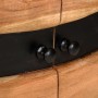 Aparador de madera maciza de acacia 57x34x75 cm de vidaXL, Aparadores - Ref: Foro24-322677, Precio: 181,35 €, Descuento: %