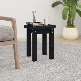 Mesa de centro de madera maciza de pino negro Ø35x35 cm en Mesas de centro | Comprar online en Foro24
