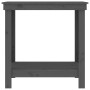 Banco de trabajo de madera maciza de pino gris 80x50x80 cm