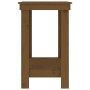 Banco de trabajo madera maciza de pino marrón miel 80x50x80 cm