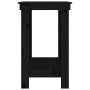 Banco de trabajo de madera maciza de pino negro 80x50x80 cm