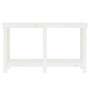Banco de trabajo de madera maciza de pino blanco 140x50x80 cm