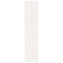 Cubierta de radiador madera maciza de pino blanco 153x19x84 cm