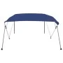 Blaue 4-Bogen-Bimini-Markise 243 x 180 x 137 cm von vidaXL, Aufbewahrungsabdeckungen für Boote - Ref: Foro24-92370, Preis: 18...