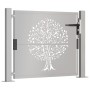 Corten steel garden gate tree design 105x105 cm by vidaXL, garden gates - Ref: Foro24-153161, Price: 195,20 €, Discount: %