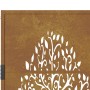 Corten steel garden gate tree design 105x105 cm by vidaXL, garden gates - Ref: Foro24-153161, Price: 195,20 €, Discount: %