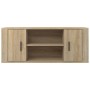 Mueble para TV madera contrachapada color roble 100x35x40 cm en Muebles TV | Comprar online en Foro24
