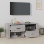 Mueble de TV madera contrachapada gris Sonoma 100x35x40 cm